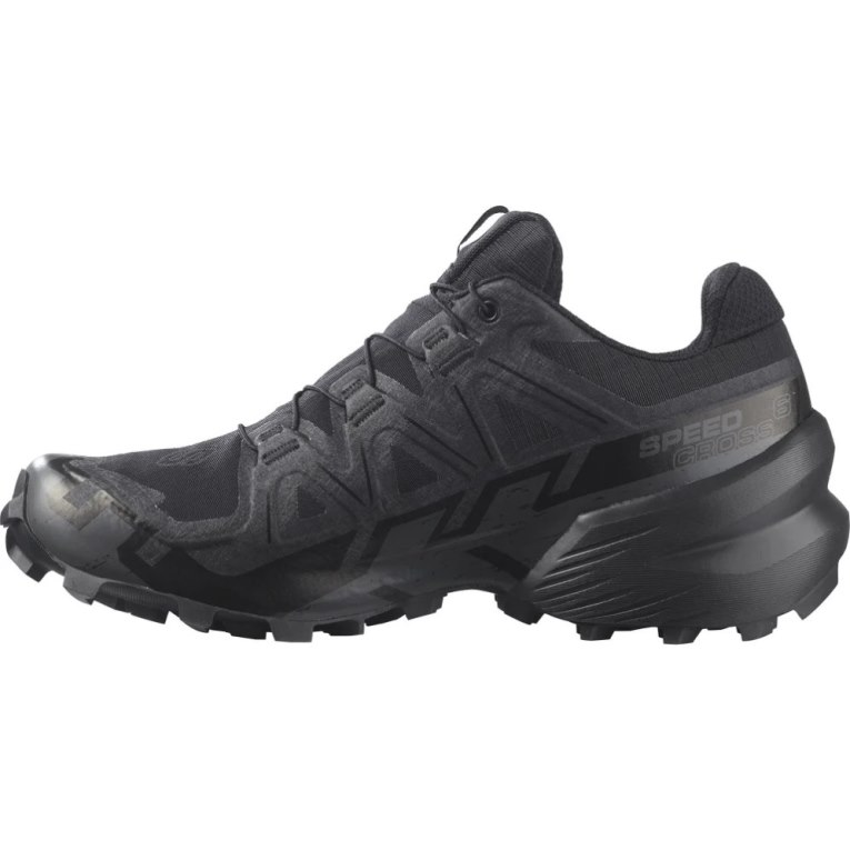 Black Salomon Speedcross 6 GTX Women's Trail Running Shoes | PH 07584R